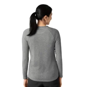 Women’s Force Sub-Scrubs Heathered Performance Long Sleeve Tee