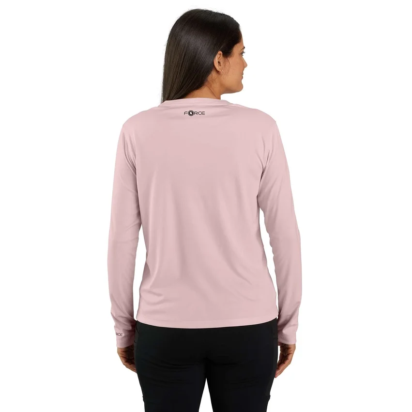 Women's Force Sun Defender Upf 50+ Lightweight Long Sleeve T-Shirt - Sun Protection Shirts