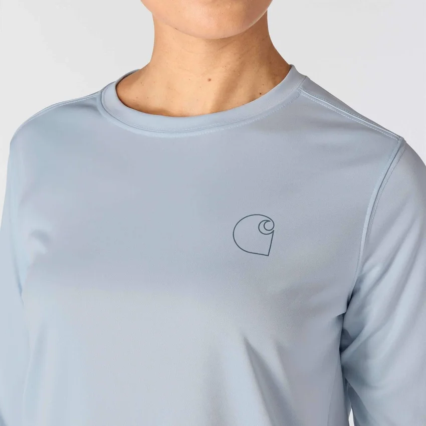 Women's Force Sun Defender Upf 50+ Lightweight Long Sleeve T-Shirt - Sun Protection Shirts