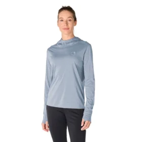 Women's Force Sun Defender Upf 50+ Moisture Wicking Hoodie - Sun Protection Hoodies