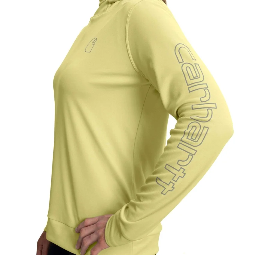 Women's Force Sun Defender Upf 50+ Moisture Wicking Hoodie - Sun Protection Hoodies