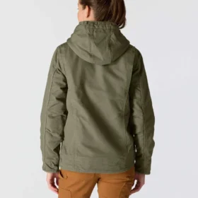 Women’s Iconic Sierra Washed Duck Sherpa-Lined Jacket