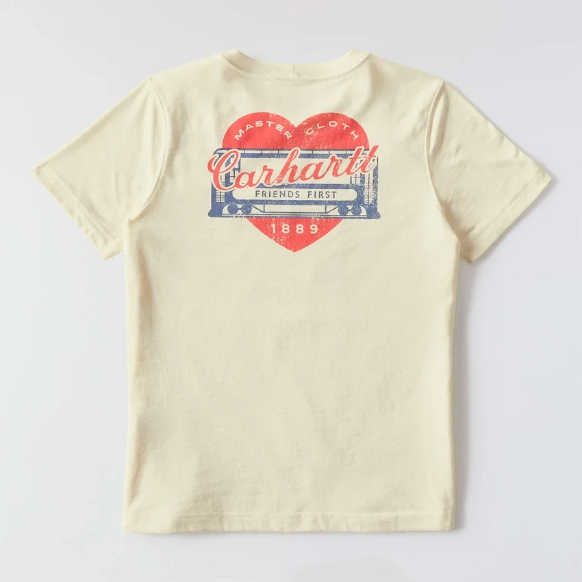Women's Irvine Relaxed Fit Heritage Heart Graphic T-Shirt