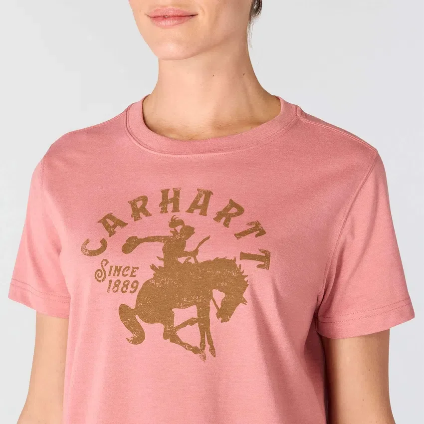 Women's Irvine Relaxed Fit Horse Graphic T-Shirt