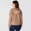 Women's Lightweight Tencel Full Zip Hooded Sweatshirt