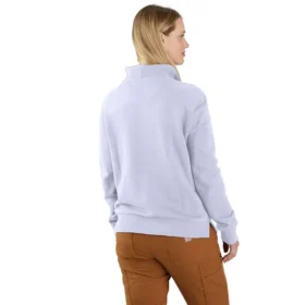 Women’s Lightweight Tencel Half-Zip Pullover Sweatshirt