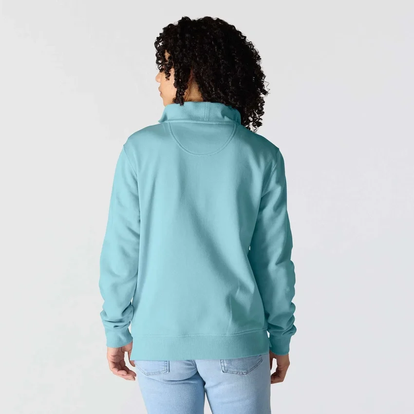 Women's Lightweight Tencel Half-Zip Pullover Sweatshirt