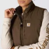 Women's Montana Insulated Reversible Water Resistant Puffer Vest - Rain Defender Vest