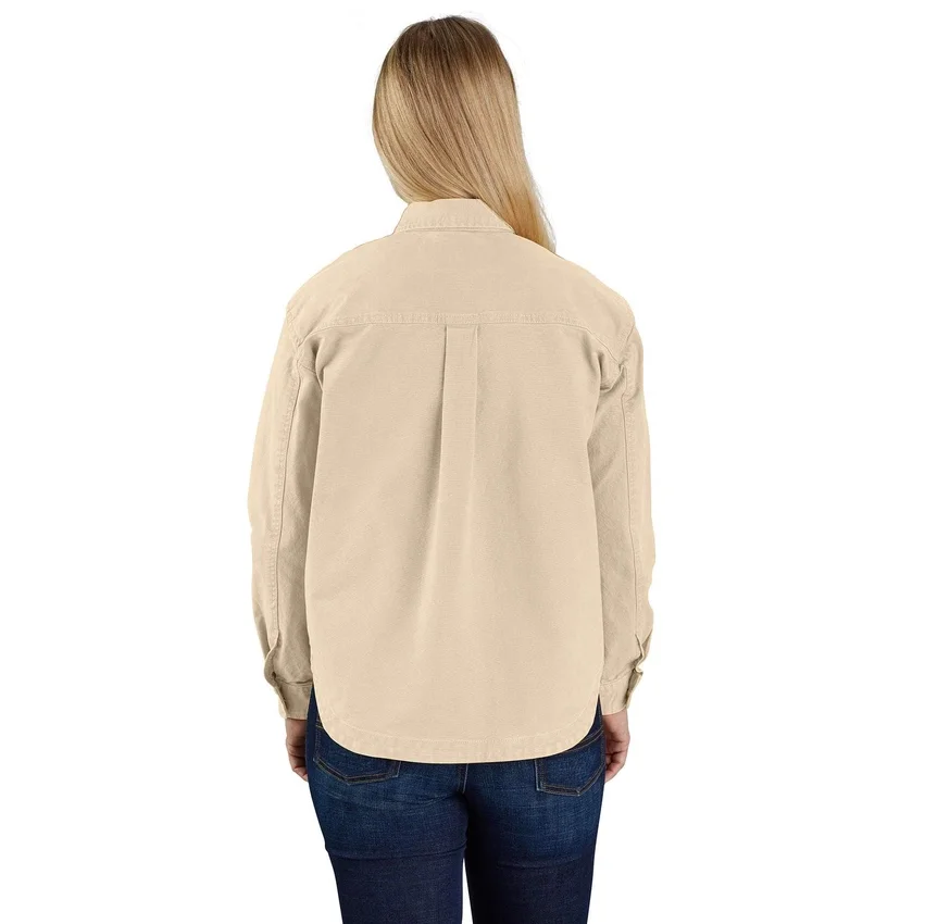 Women's Montana Rugged Flex® Loose Fit Heavyweight Duck Overshirt
