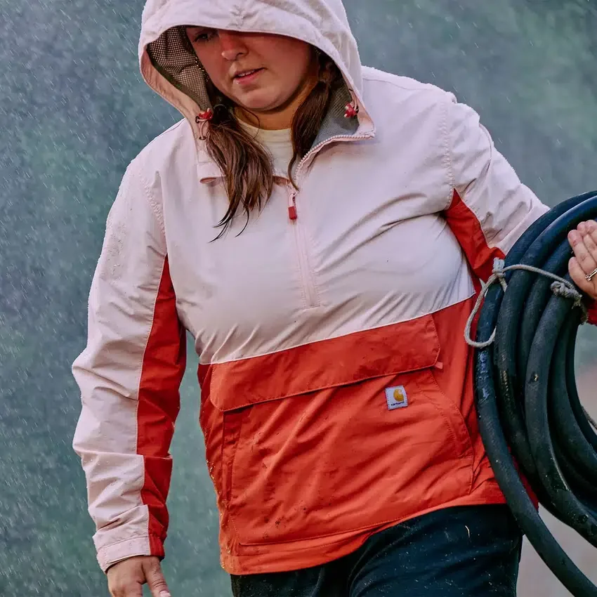Women's Rockford Lightweight Water Resistant Anorak - Rain Defender Jacket