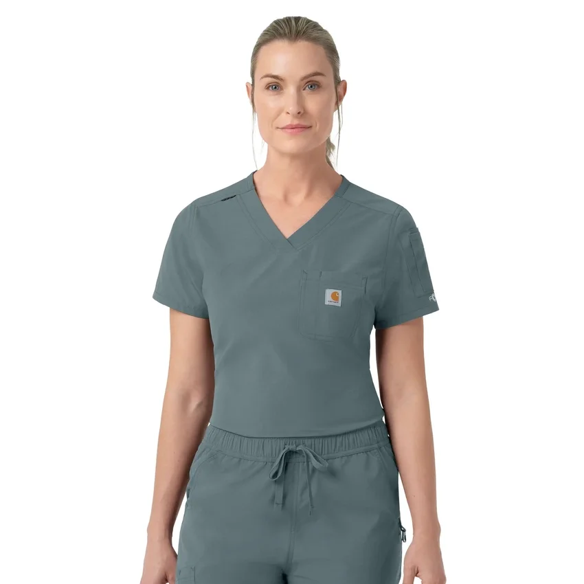 Women's Rugged Flex Fld Tuck-In Scrub Top