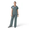 Women's Rugged Flex Fld V-Neck Scrub Top