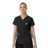 Women's Rugged Flex Fld V-Neck Scrub Top