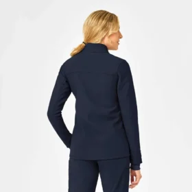 Women’s Rugged Flex® Peak Bonded Fleece Scrub Jacket