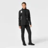 Women's Rugged Flex® Peak Bonded Fleece Scrub Jacket
