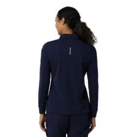 Women’s Rugged Flex® Rscu Heavyweight Long Sleeve Polo Scrub Top