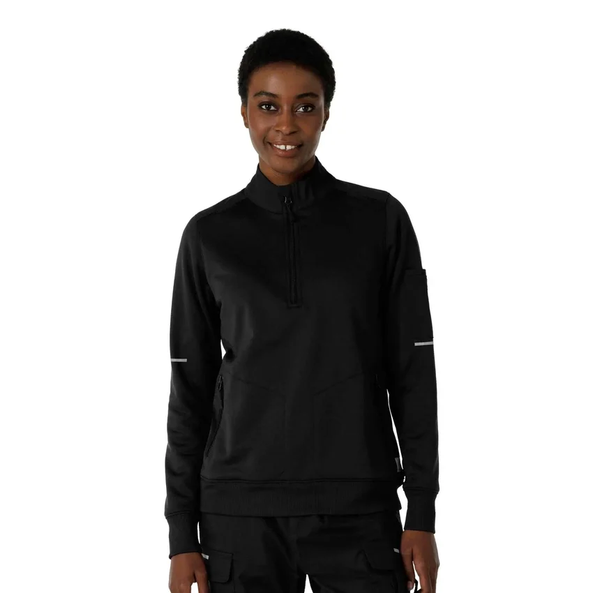 Women's Rugged Flex® Rscu Scrub Half Zip