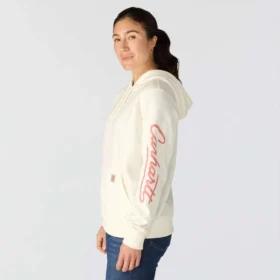 Women’s Sawyer Script Logo Sleeve Hoodie