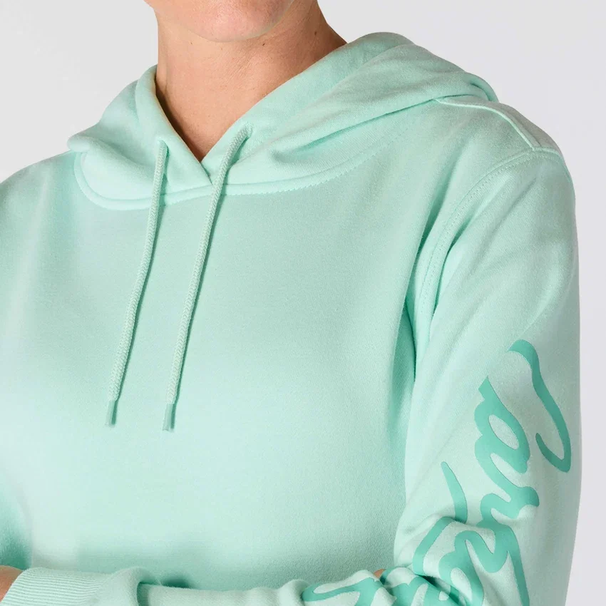 Women's Sawyer Script Logo Sleeve Hoodie