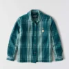 Women's Tencel™ Fiber Series Loose Fit Twill Plaid Shirt
