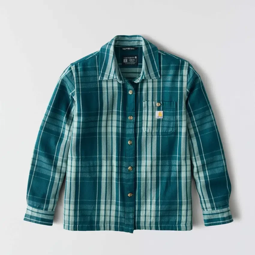 Women's Tencel™ Fiber Series Loose Fit Twill Plaid Shirt