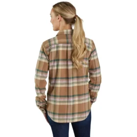 Women’s Tencel™ Fiber Series Relaxed Fit Long-Sleeve Flannel Shirt