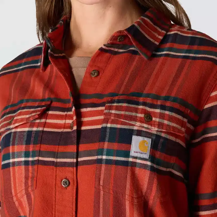 Women's Tencel™ Fiber Series Relaxed Fit Plaid Shirt
