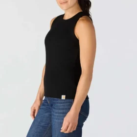 Women’s Tencel Lightweight Breathable Ribbed Tank Top