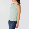 Women's Tencel Lightweight Breathable Ribbed Tank Top