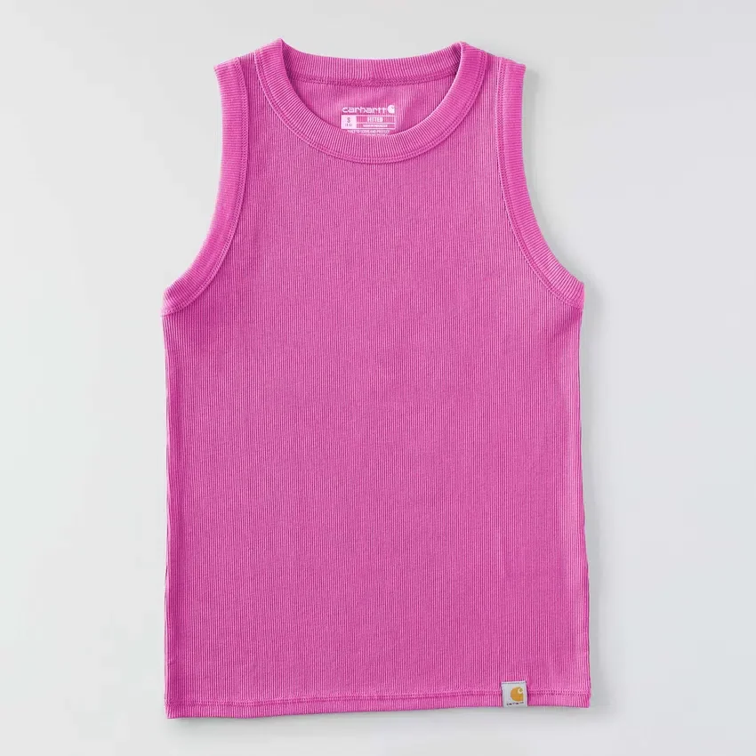 Women's Tencel Lightweight Breathable Ribbed Tank Top