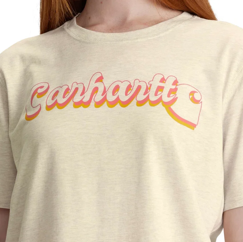 Women's Tencel Lightweight Crewneck Graphic T-Shirt