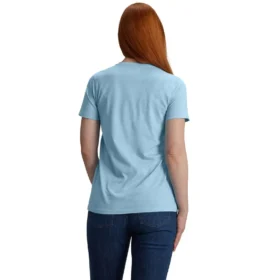 Women’s Tencel Lightweight V-Neck Graphic T-Shirt