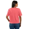 Women's Tencel Loose Fit Lightweight Crewneck Pocket T-Shirt