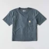 Women's Tencel Loose Fit Lightweight Crewneck Pocket T-Shirt