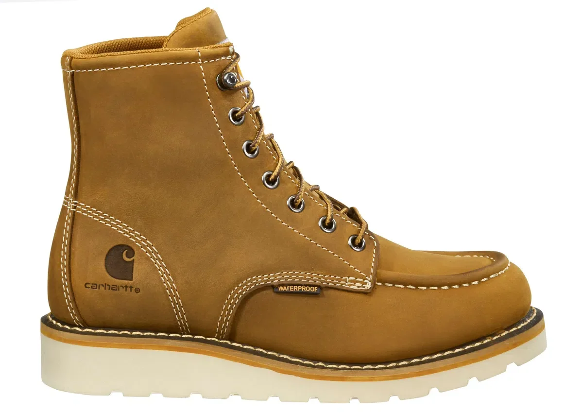 Women's Waterproof 6" Moc Toe Wedge Boot
